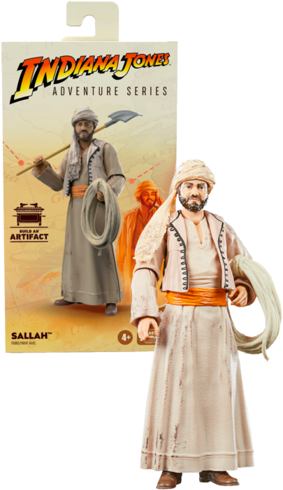 Indiana Jones and the Raiders of the Lost Ark - Sallah Adventure Series 6” Scale Action Figure