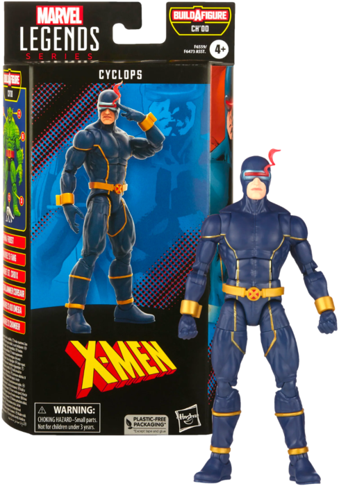 Astonishing X-Men - Cyclops Marvel Legends 6” Scale Action Figure (Ch'od Build-A-Figure)