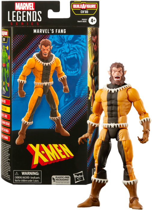 X-Men - Fang Marvel Legends 6” Scale Action Figure (Ch'od Build-A-Figure)