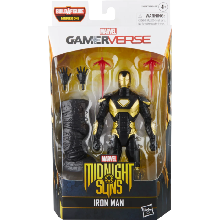 Marvel's Midnight Suns (2022) - Iron Man Marvel Legends Gamer verse 6" Scale Action Figure (Mindless One Build-A-Figure)