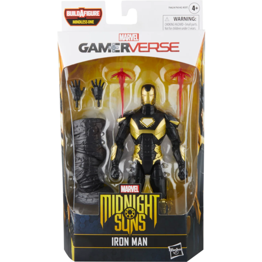 Marvel's Midnight Suns (2022) - Iron Man Marvel Legends Gamer verse 6" Scale Action Figure (Mindless One Build-A-Figure)