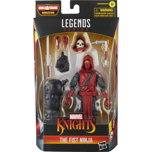 Marvel Knights - The Fist Ninja Marvel Legends 6" Scale Action Figure (Mindless One Build-A-Figure)