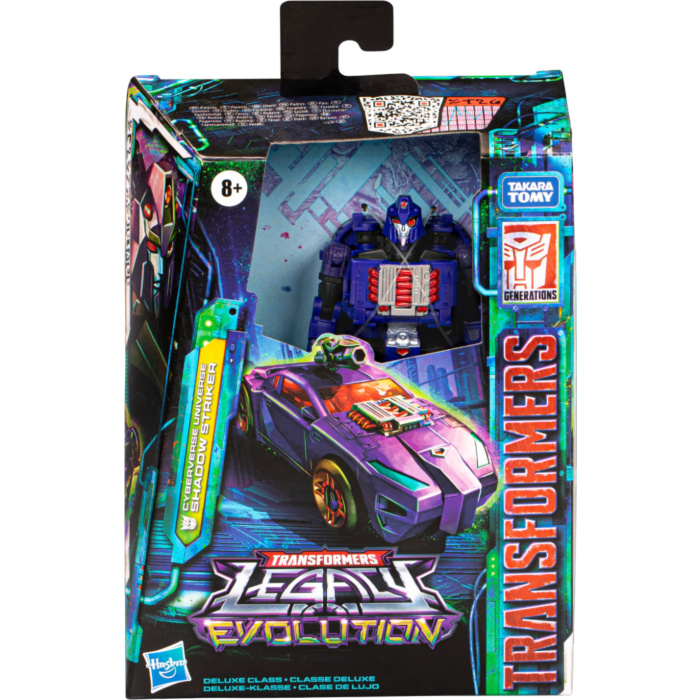 Transformers: Cyberverse - Shadow Striker Legacy Evolution Deluxe Class 5.5" Action Figure