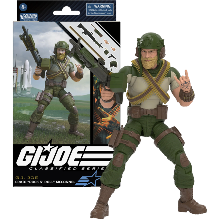 G.I. Joe - Craig "Rock N' Roll" McConnel Classified Series 6" Scale Action Figure