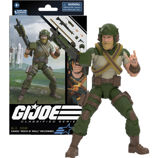 G.I. Joe - Craig "Rock N' Roll" McConnel Classified Series 6" Scale Action Figure