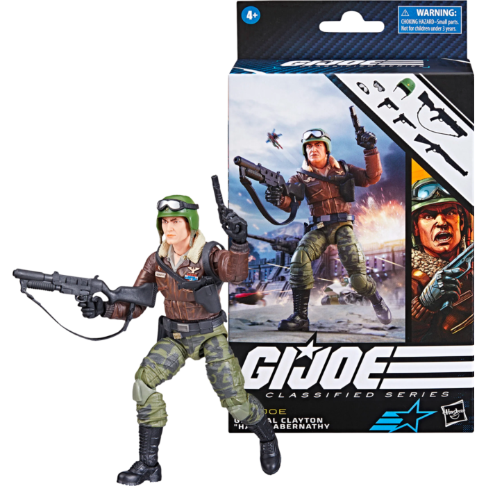 G.I. Joe Classified Series General Clayton Hawk Abernathy, Collectible Action Figure