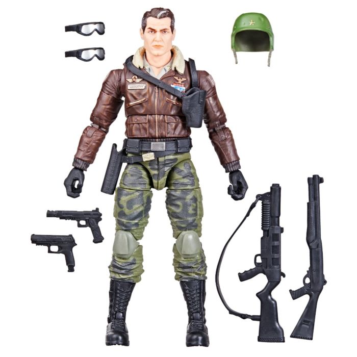 G.I. Joe Classified Series General Clayton Hawk Abernathy, Collectible Action Figure