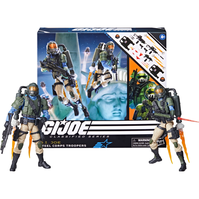 G.I. Joe - Steel Corps Troopers Classified Series 6" Scale Action Figure 2-Pack