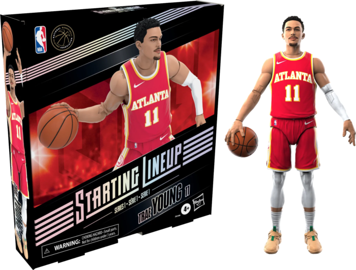 NBA Basketball - Trae Young Atlanta Hawks Starting Lineup 6” Scale Action Figure (Series 1)