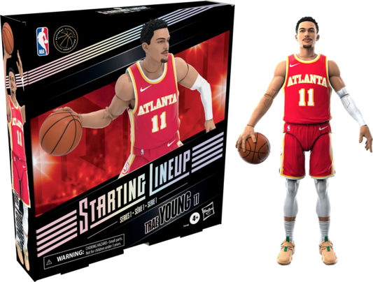 NBA Basketball - Trae Young Atlanta Hawks Starting Lineup 6” Scale Action Figure (Series 1)