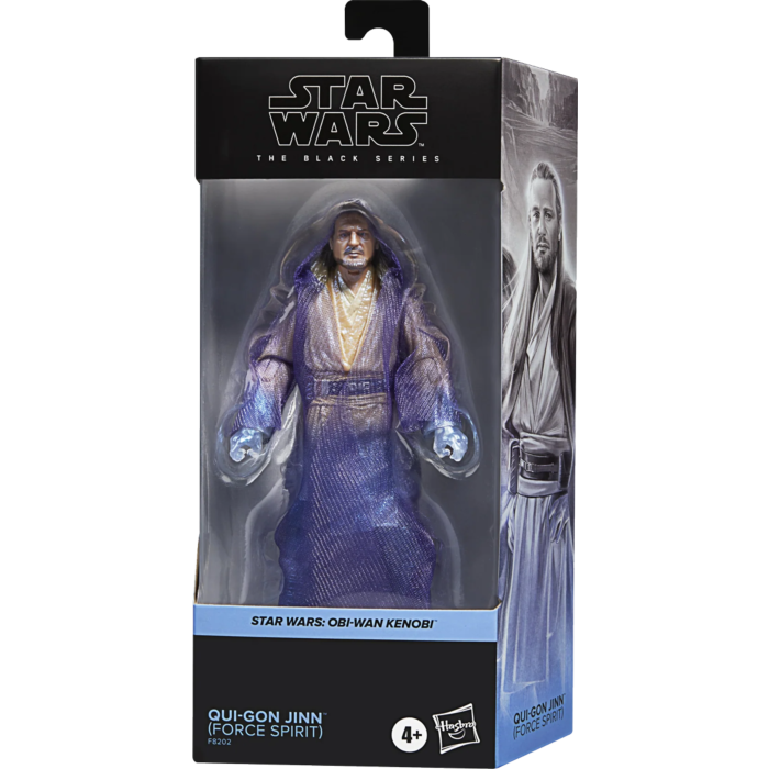 Star Wars: Obi-Wan Kenobi - Qui-Gon Jinn (Force Spirit) Black Series 6" Scale Action Figure