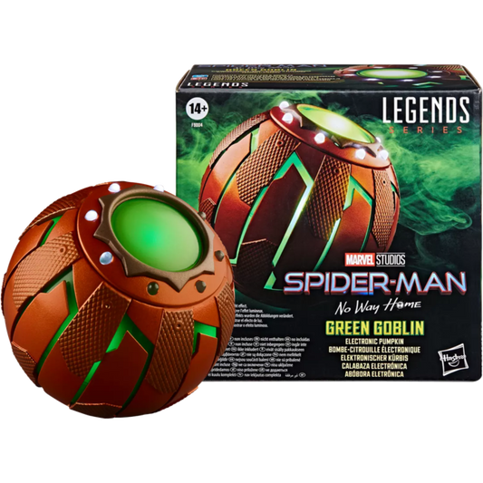 Spider-Man: No Way Home - Green Goblin Pumpkin Bomb Marvel Legends Electronic 1:1 Scale Life-Size Prop Replica