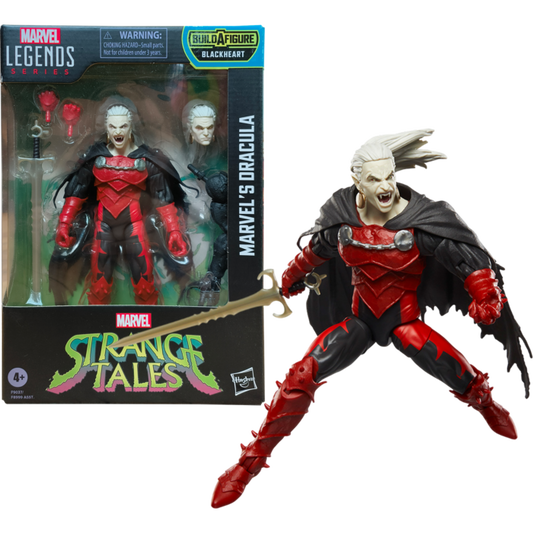 Strange Tales - Dracula Marvel Legends 6" Scale Action Figure (Blackheart Build-A-Figure)