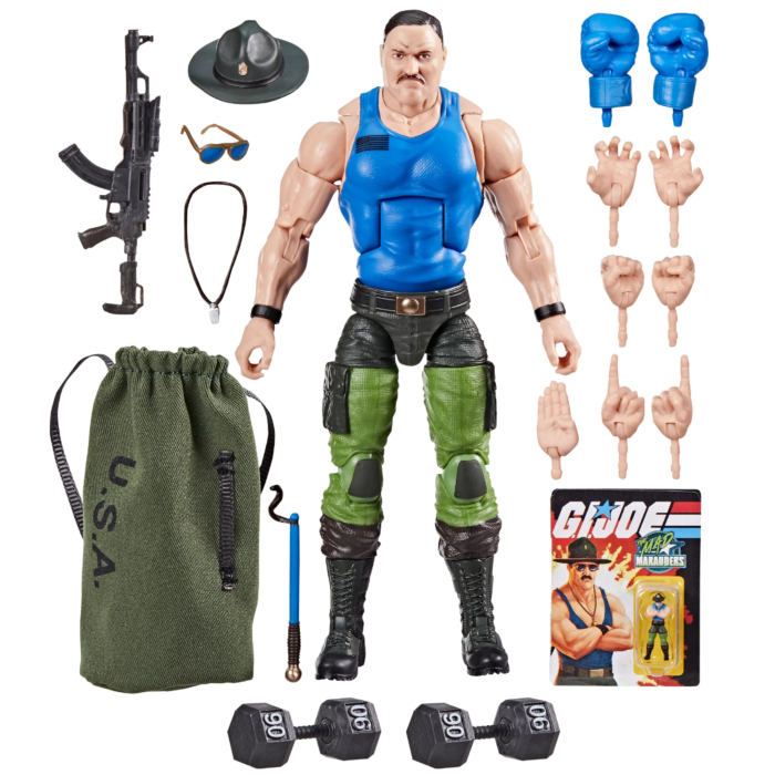 G.I. Joe - Mad Marauders Sgt. Slaughter Classified Series 6" Scale Action Figure