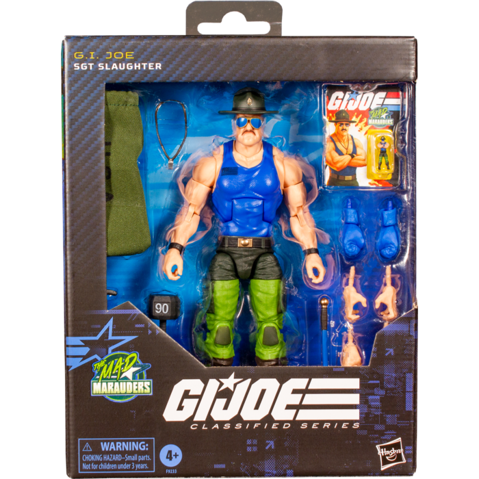 G.I. Joe - Mad Marauders Sgt. Slaughter Classified Series 6" Scale Action Figure