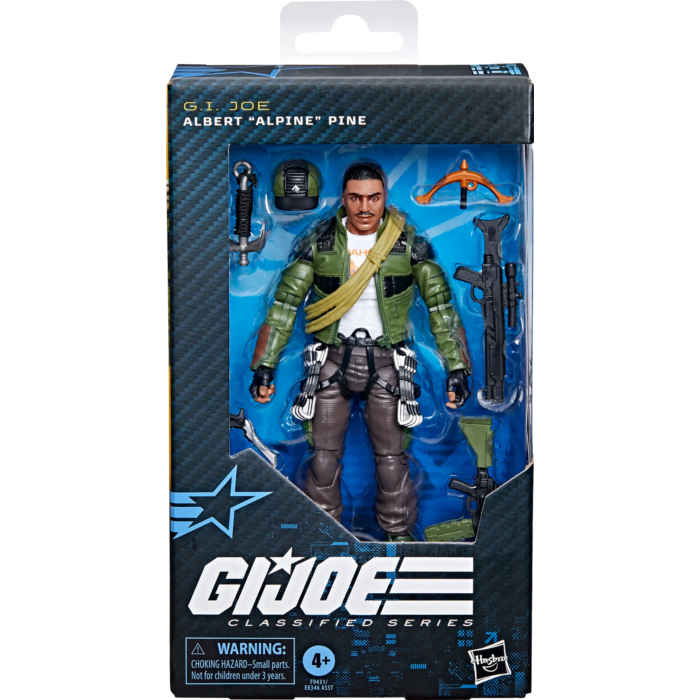 G.I. Joe - Albert "Alpine" Pine Classified Series 6" Scale Action Figure