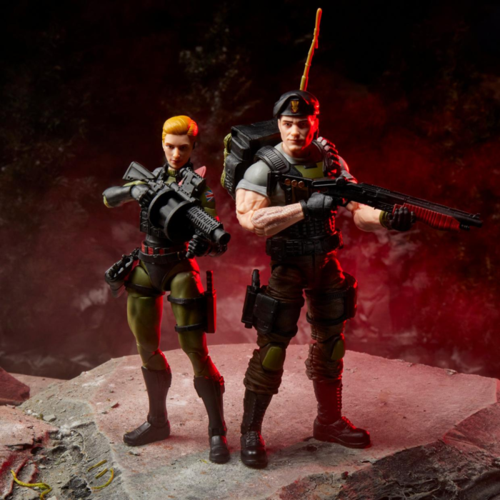 G.I. Joe - Night Force Vincent R. "Falcon" Falcone & Quarrel Classified Series 6" Scale Action Figure 2-Pack