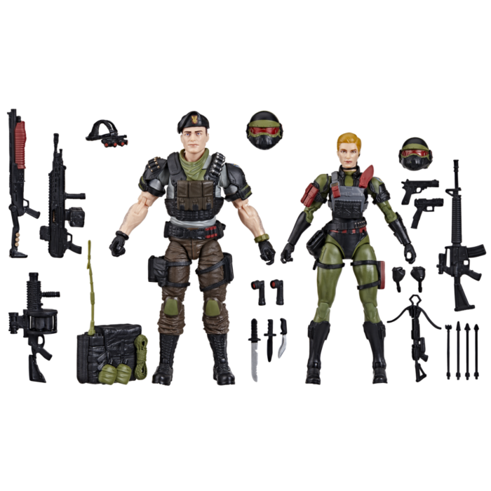 G.I. Joe - Night Force Vincent R. "Falcon" Falcone & Quarrel Classified Series 6" Scale Action Figure 2-Pack