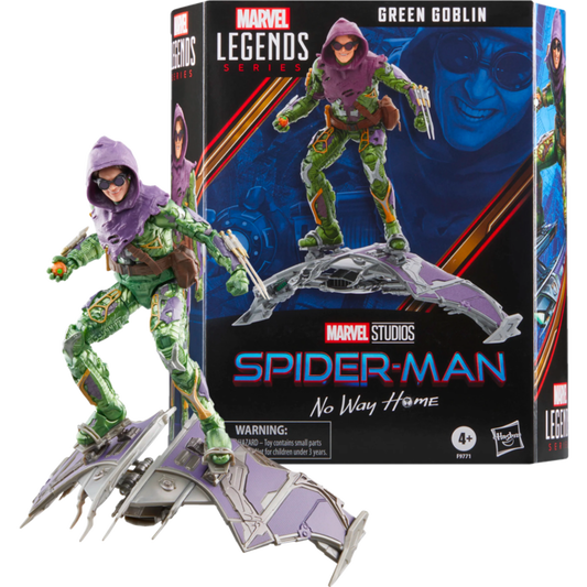 Spider-Man Marvel Legends Series Spider-Man: No Way Home Green Goblin  Deluxe 6-Inch Action Figure