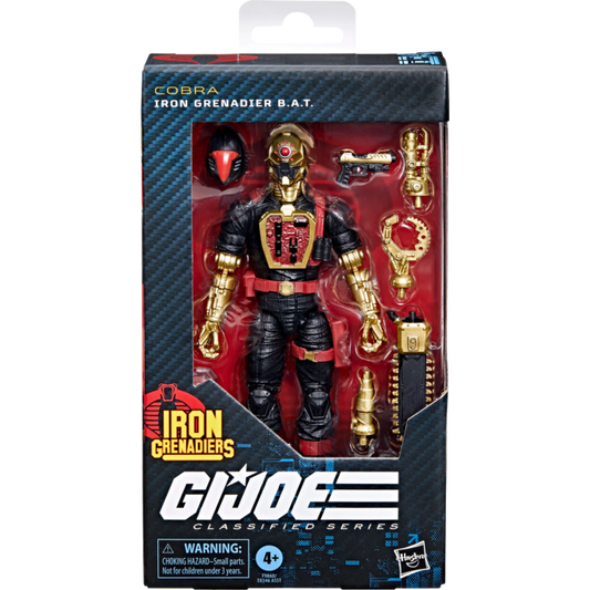 G.I. Joe - Iron Grenadier B.A.T. Classified Series 6" Scale Action Figure