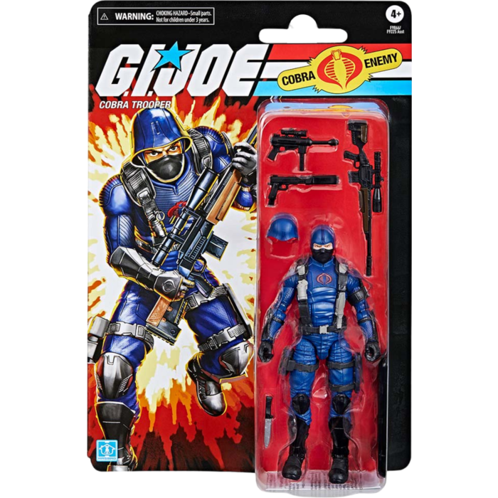 G.I. Joe - Cobra Trooper Retro Classified Series 6" Scale Action Figure