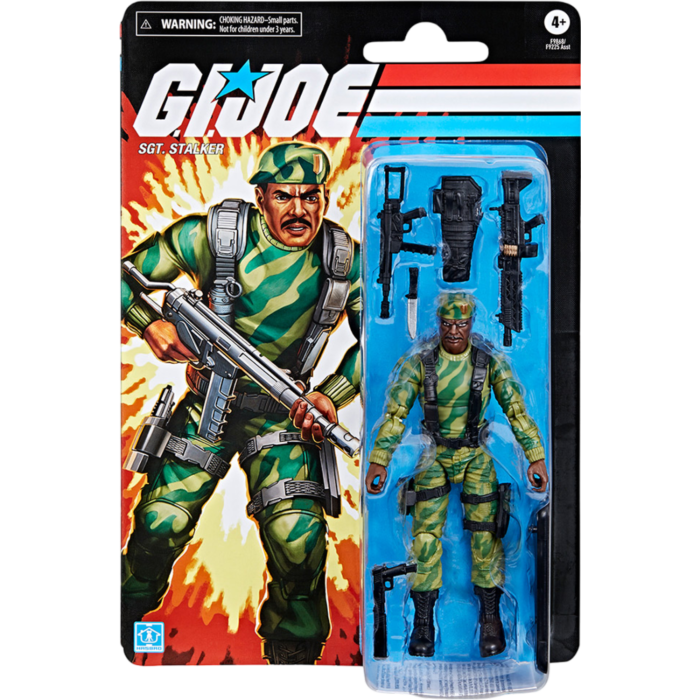 G.I. Joe - Sgt. Stalker Retro Classified Series 6" Scale Action Figure