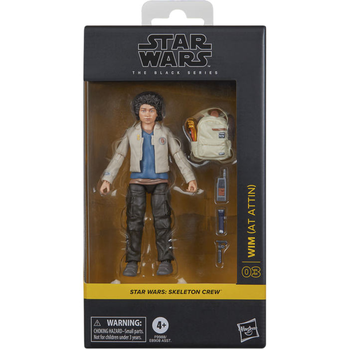 Star Wars: Skeleton Crew - Wim (At Attin) Black Series 6" Scale Action Figure