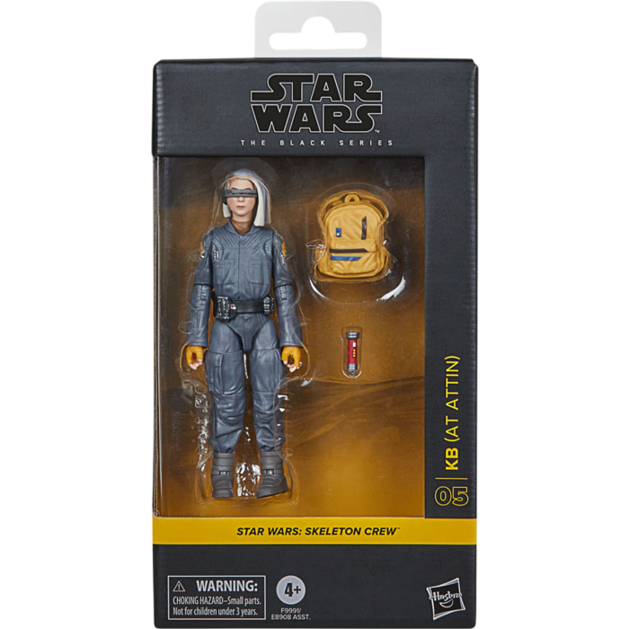 Star Wars: Skeleton Crew - KB (At Attin) Black Series 6" Scale Action Figure