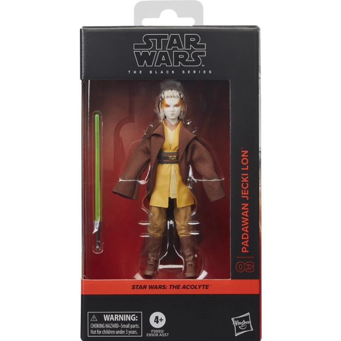Star Wars: The Acolyte - Padawan Jecki Lon Black Series 6" Scale Action Figure