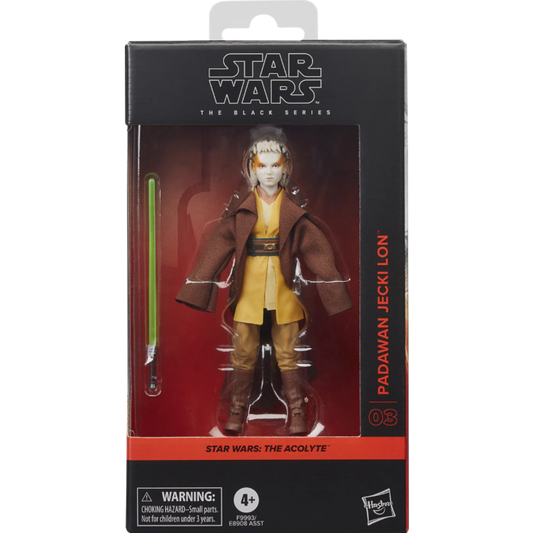 Star Wars: The Acolyte - Padawan Jecki Lon Black Series 6" Scale Action Figure