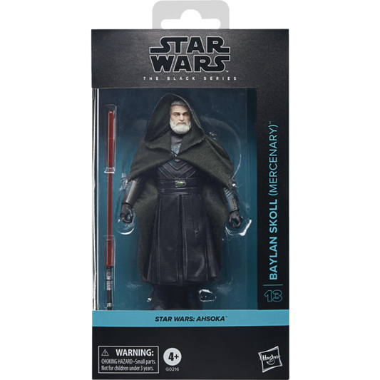 Star Wars: Ahsoka - Baylan Skoll (Mercenary) Black Series 6" Scale Action Figure