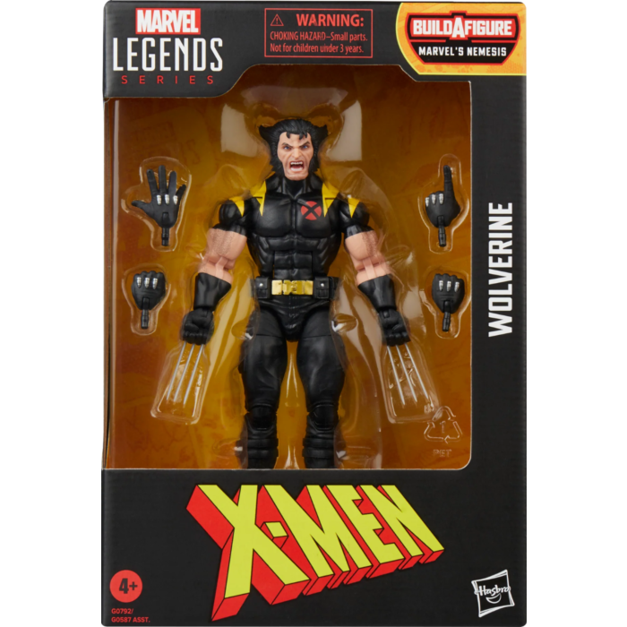 X-Treme X-Men - Wolverine Marvel Legends 6" Scale Action Figure (Nemesis Build-A-Figure)