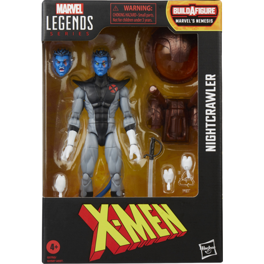 X-Force - Nightcrawler Marvel Legends 6" Scale Action Figure (Nemesis Build-A-Figure)