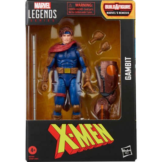 X-Men - Gambit (Age of Apocalypse) Marvel Legends 6" Scale Action Figure (Nemesis Build-A-Figure)