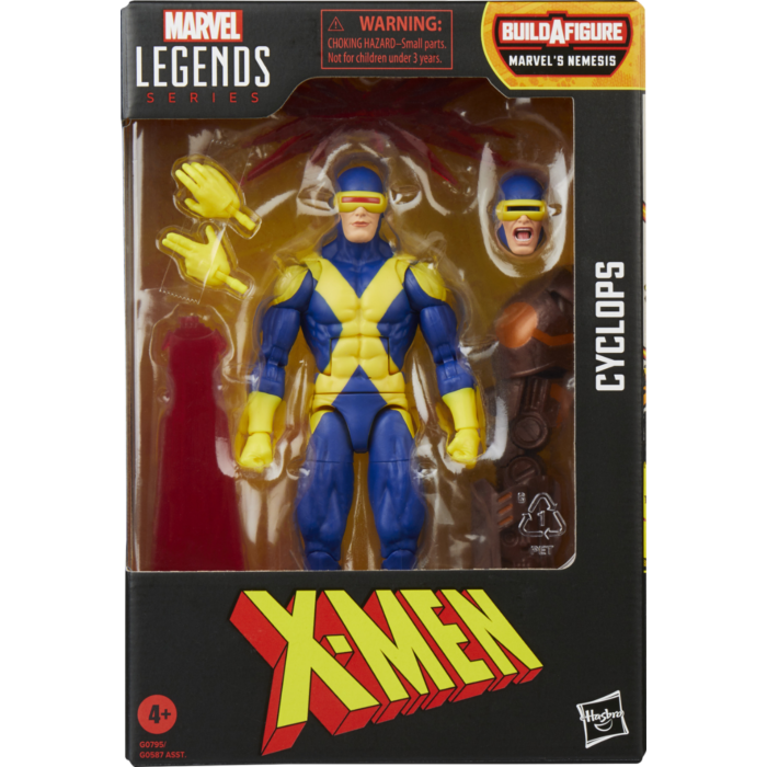 X-Factor - Cyclops Marvel Legends 6" Scale Action Figure (Nemesis Build-A-Figure)