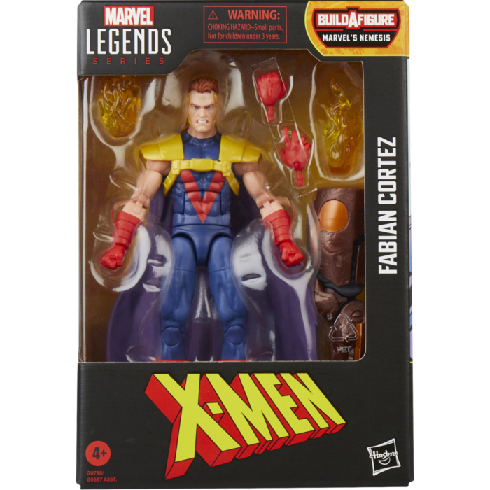 X-Men - Fabian Cortez Marvel Legends 6" Scale Action Figure (Nemesis Build-A-Figure)