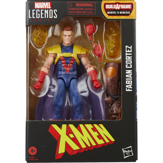 X-Men - Fabian Cortez Marvel Legends 6" Scale Action Figure (Nemesis Build-A-Figure)