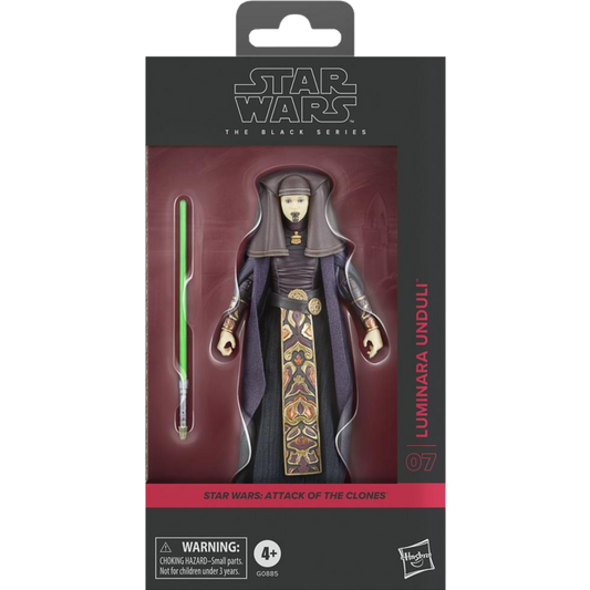 Star Wars Episode II: Attack of the Clones - Luminara Unduli Black Series 6" Scale Action Figure