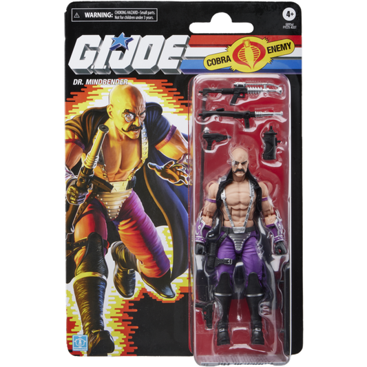 G.I. Joe - Dr. Mindbender Retro Classified Series 6" Scale Action Figure
