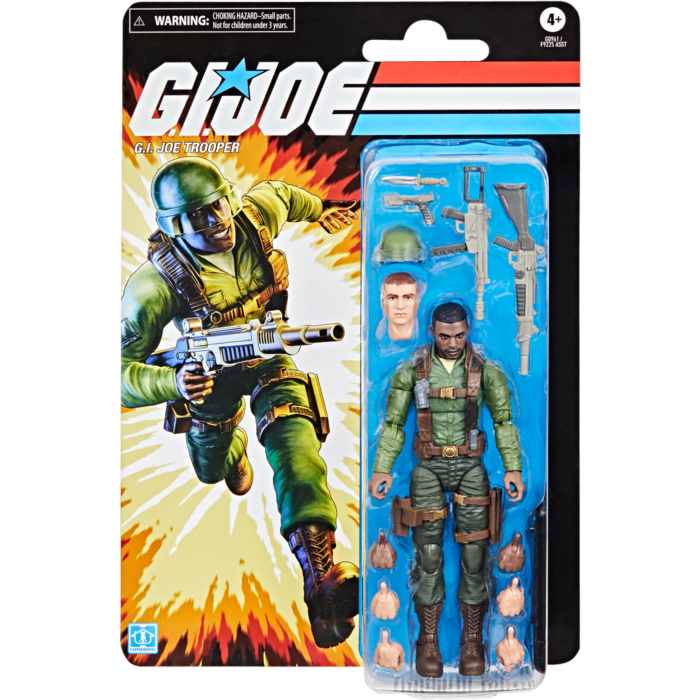 G.I. Joe - G.I. Joe Trooper Classified Series Retro Cardback 6" Scale Action Figure