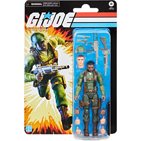 G.I. Joe - G.I. Joe Trooper Classified Series Retro Cardback 6" Scale Action Figure