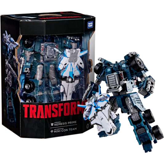 Transformers: Armada - Nemesis Prime & Air Defense Mini-Con Team Voyager Class 7.5" Action Figure