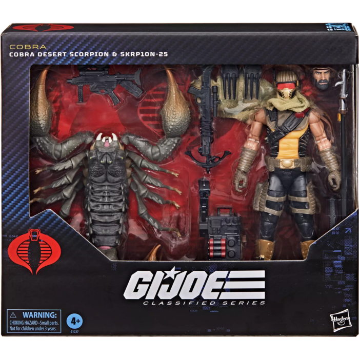 G.I. Joe Classified Series #180, Cobra Desert Scorpion & SKRP10N-25