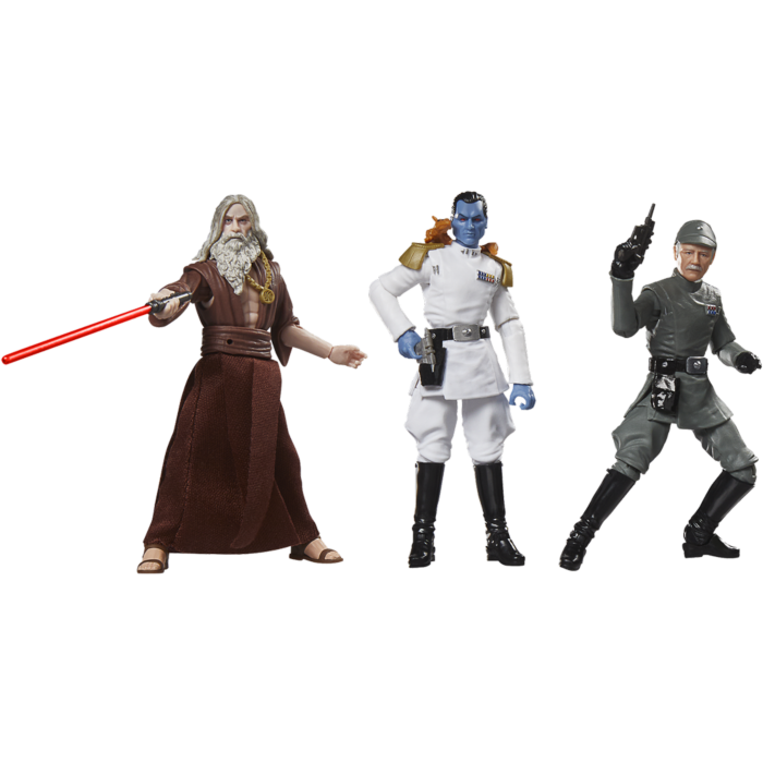 Star Wars: Heir to the Empire - Captain Gilad Pellaeon, Grand Admiral Thrawn, & Jorrus C'baoth Vintage Collection Kenner 3.75" Scale Action Figure 3-Pack