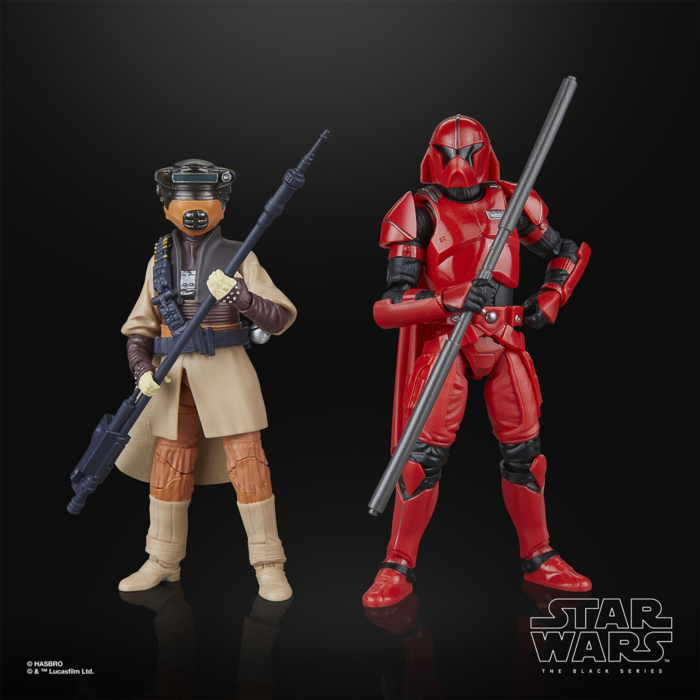 Star Wars: Shadows of the Empire - Luke Skywalker (Imperial Guard) & Princess Leia Organa (Boushh) Black Series 6" Scale Action Figure 2-Pack