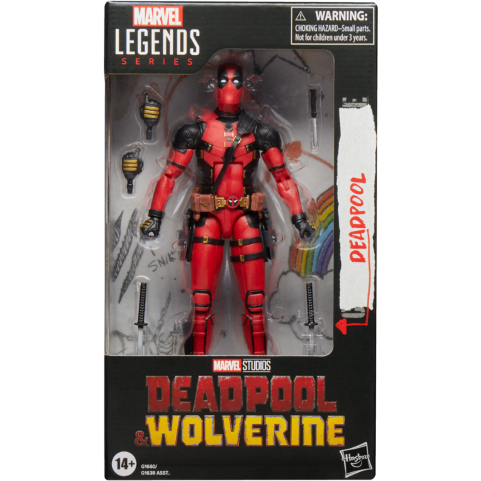 Deadpool & Wolverine (2024) - Deadpool Marvel Legends 6" Scale Action Figure "Batch 2"