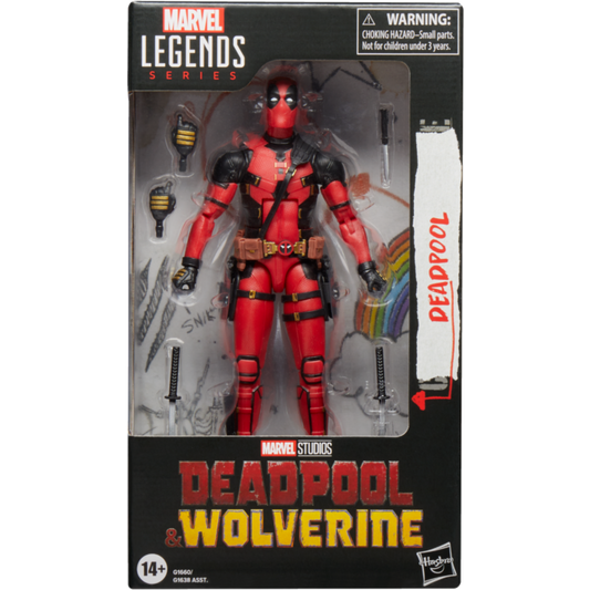 Deadpool & Wolverine (2024) - Deadpool Marvel Legends 6" Scale Action Figure "Batch 2"