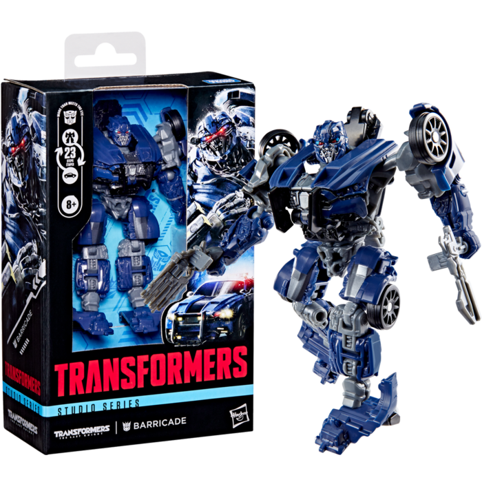 Transformers: The Last Knight - Barricade Studio Series Deluxe Class 4.5" Action Figure