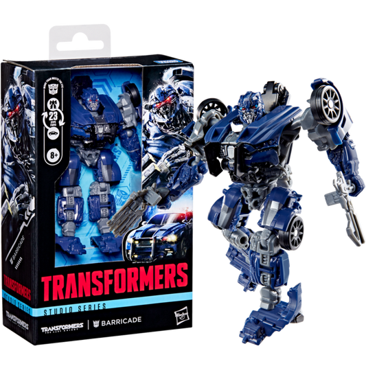 Transformers: The Last Knight - Barricade Studio Series Deluxe Class 4.5" Action Figure