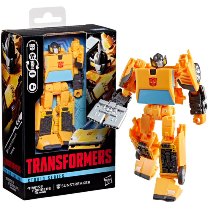 The Transformers: The Movie (1986) - Sunstreaker Studio Series Deluxe Class 4.5” Action Figure
